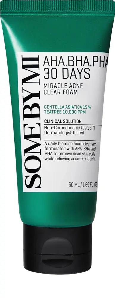 AHA BHA PHA 30 Days Miracle Acne Clear Foam 50 ml.