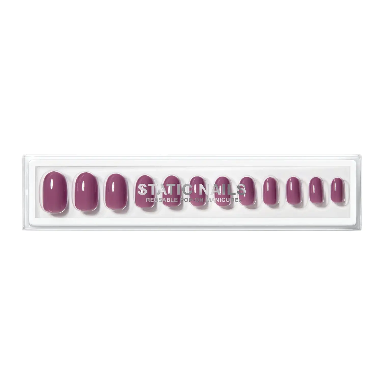 Reusable Pop-On Manicure First Class Round