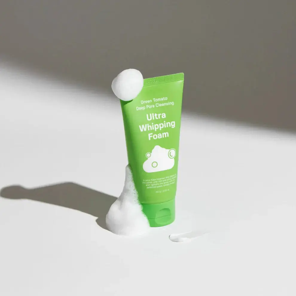 Green Tomato Pore Cleansing Ultra Whipping Foam - Image 2