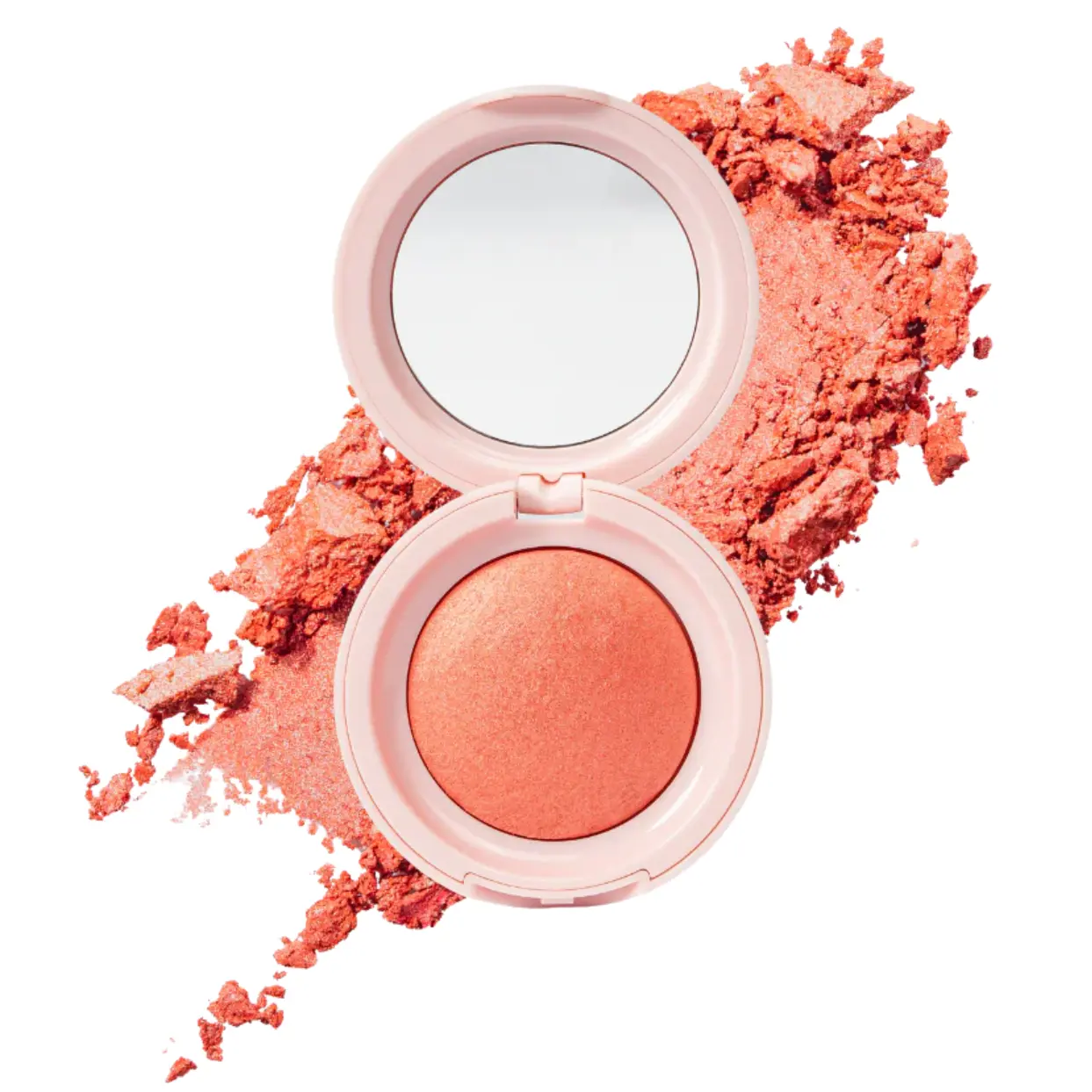 Sunlit Glow Baked Luminous Blush Pink Horizon