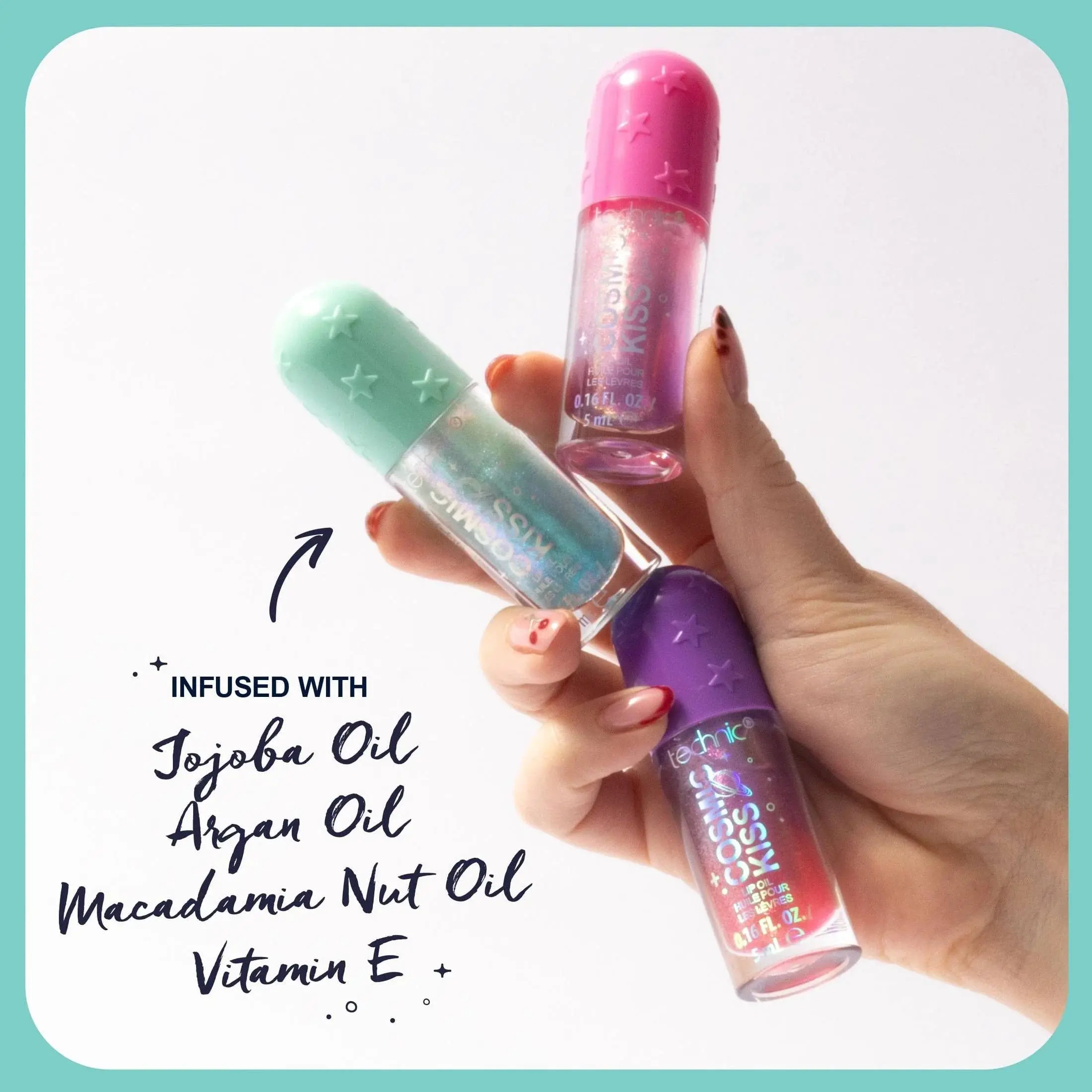 Cosmic Kiss Lip Oil Solar Strawberry - Image 7