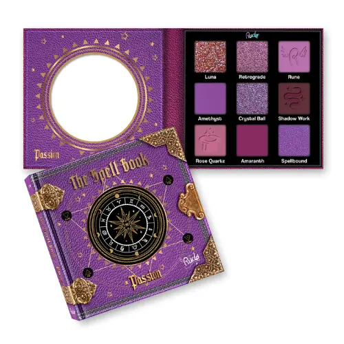 The Spell Book Smooth and Blendable Eyeshadow Palette Passion