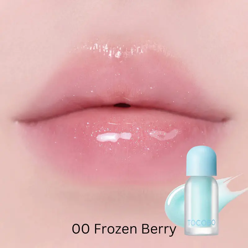 Juicy Berry Plumping Lip Oil Glam Max 00 Frozen Berry - Image 2