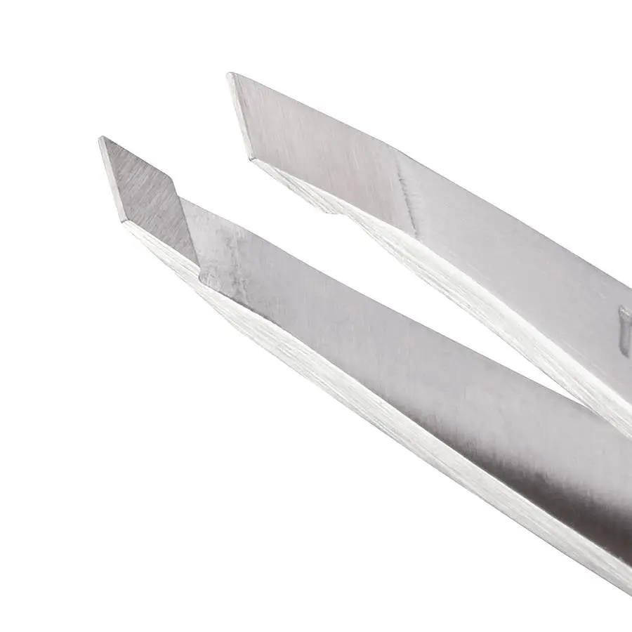 Slant Tweezer Stainless Steel - Image 2