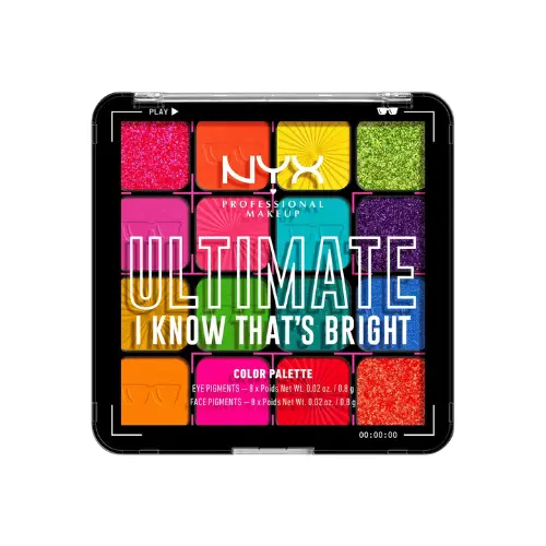 Ultimate Shadow Palette 16 Pan I Know That's Bright - Image 3