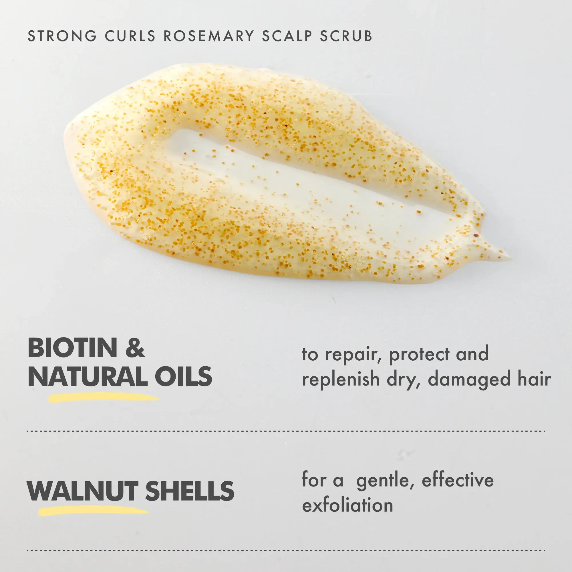Strong Curls Rosemary Oil Strenghtening Scalp Scrub - Image 6
