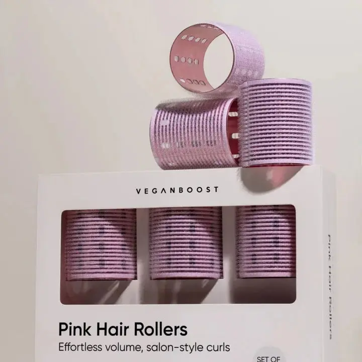 Pink Hair Rollers - Image 2