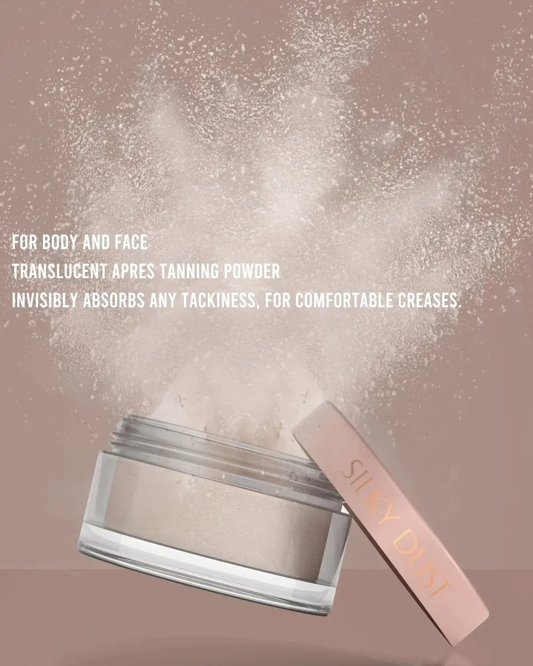The Silky Dust Apres Tan Drying Powder Invisible - Image 3