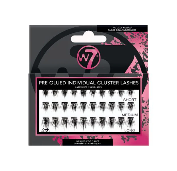 Pre Glued Individual Cluster Lashes