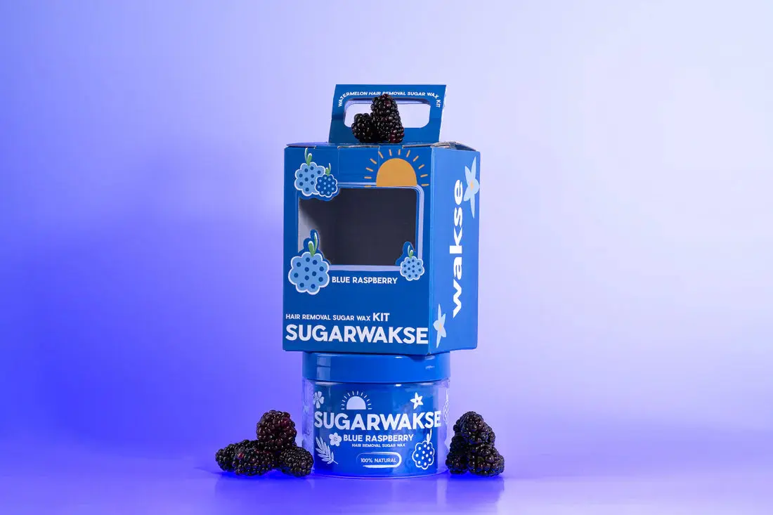 Blue Raspberry Sugar Wax Kit - Image 4