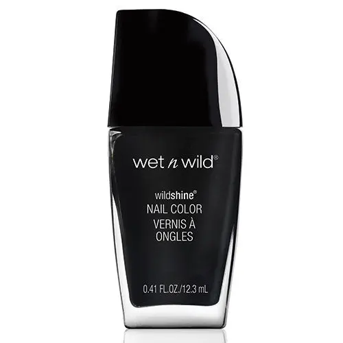 Wild Shine Nail Color Black Creme
