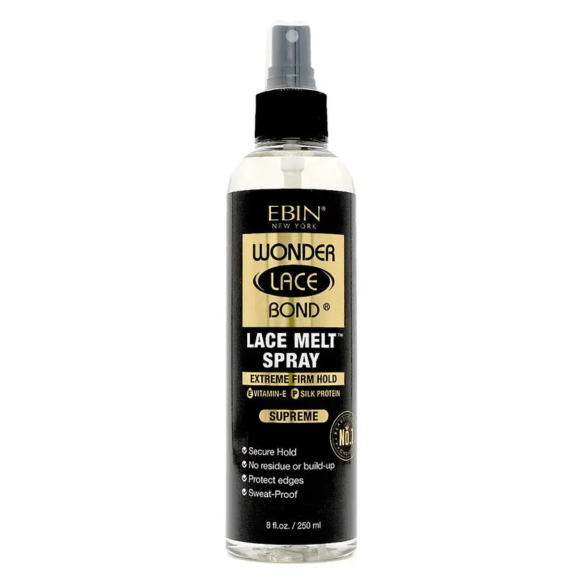 Wonder Lace Bond Melt Spray Supreme Black