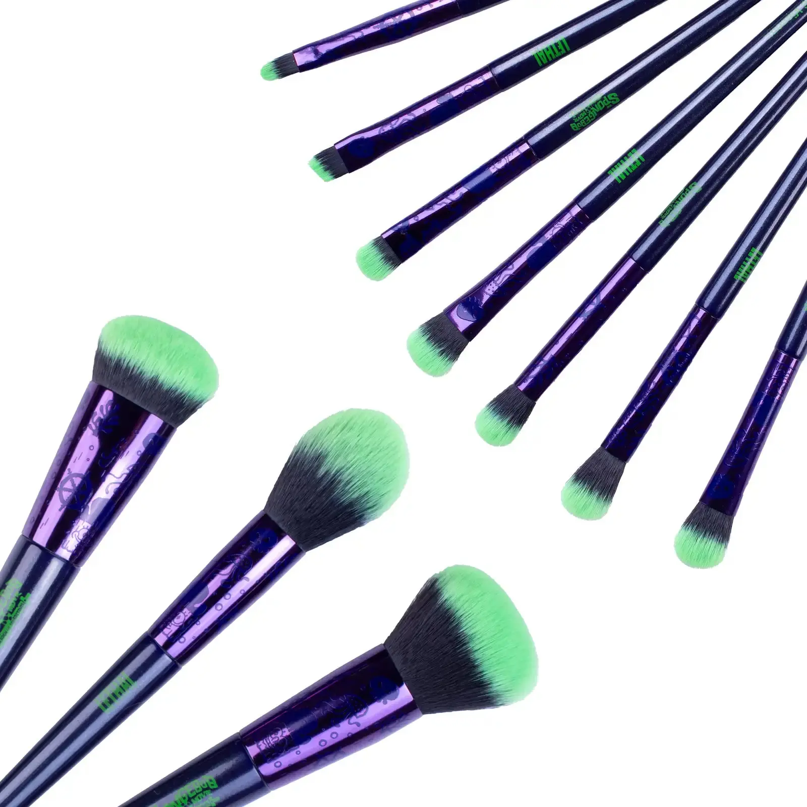 x SpongeBob The Movie Treasure Map Makeup Brush Set - Image 2