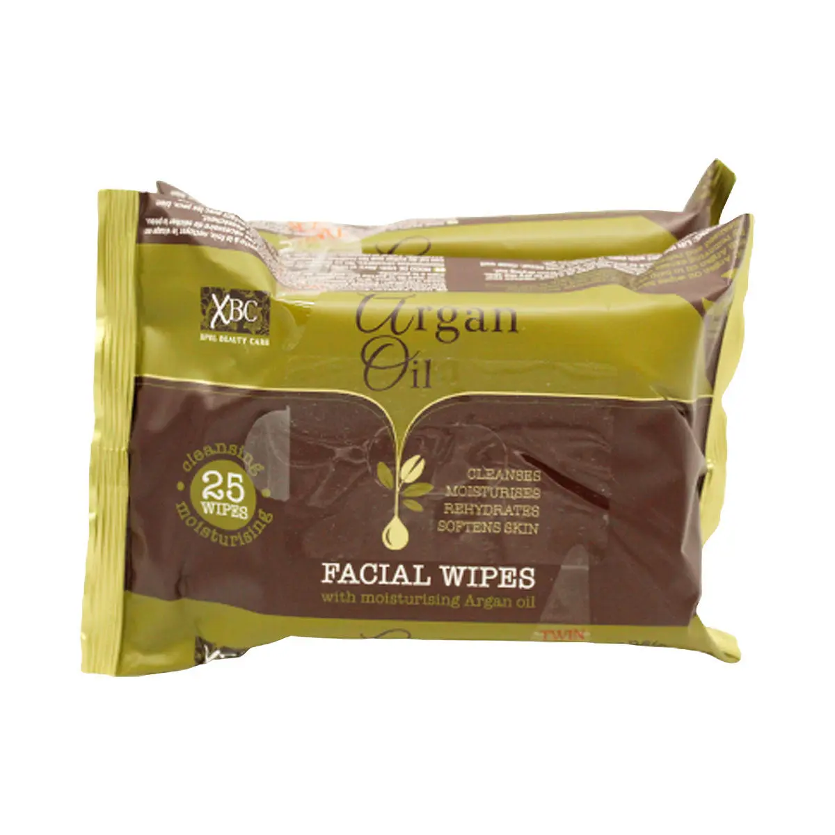 Argan Oil Facial Wipes Twin Pack
