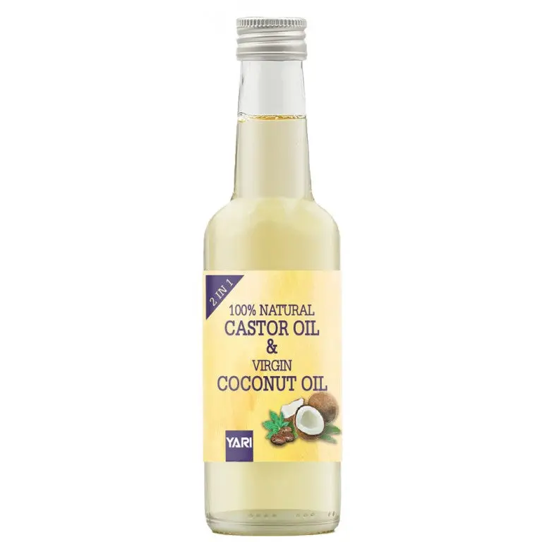 100% Natural Castor & Virgin Coconut Oil